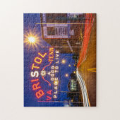 Bristol-aanmelding in maroon en Sinaasappel Legpuzzel (Verticaal)