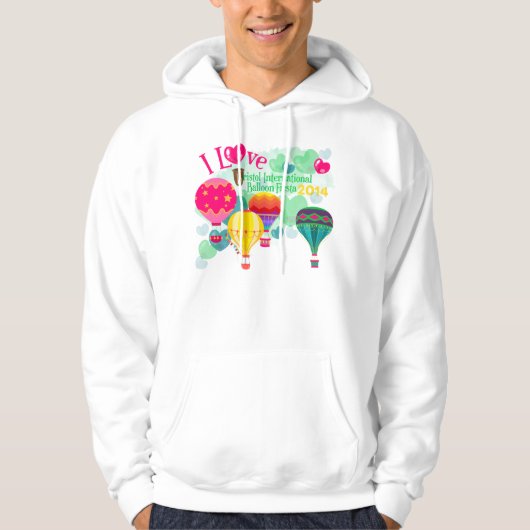 Bristol Balloon Fiesta 2014 Hoodie (Voorkant)