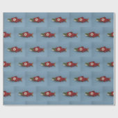 Bristol Bay Sockeye Salmon No Pebble Mine Cadeaupapier (Vlak)