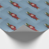 Bristol Bay Sockeye Salmon No Pebble Mine Cadeaupapier (Hoek)