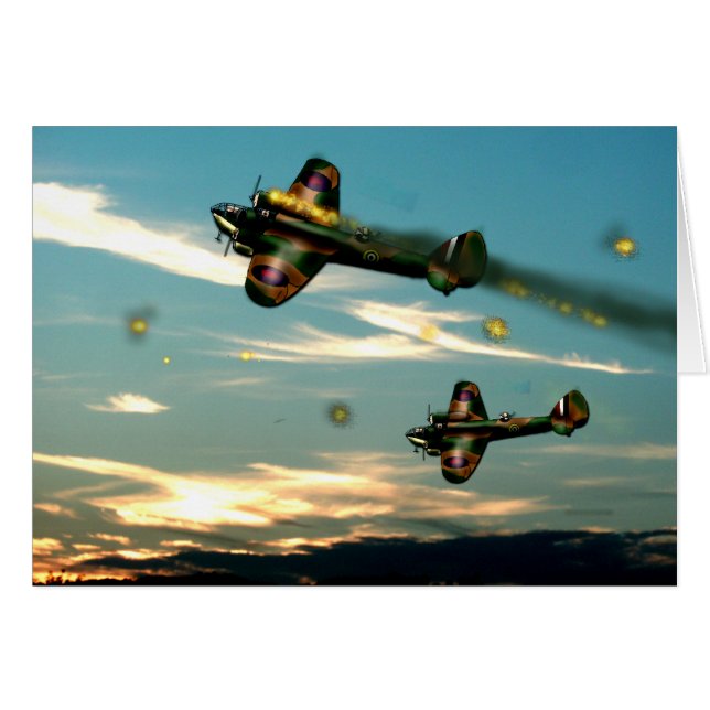 Bristol Blenheim Blank Card (Voorkant Horizontaal)