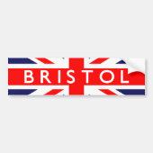 Bristol: Britse vlag Bumpersticker (Voorkant)