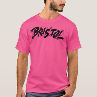 Bristol City Graffiti Label Handstyle Engeland Ver T-shirt