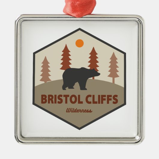 Bristol Cliffs Wilderness Beer Metalen Ornament (Voorkant)