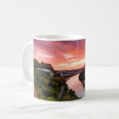 Bristol Clifton hangbrug bij Sunset Mok (Voorkant links)