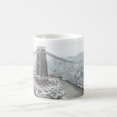 Bristol Clifton Suspension Bridge in de winter Koffiemok (Center)