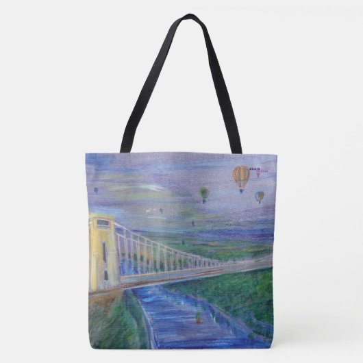 Bristol - Clifton Suspension Bridge Tote Bag (Voorkant)