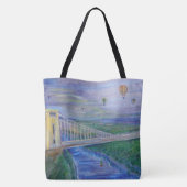 Bristol - Clifton Suspension Bridge Tote Bag (Achterkant)