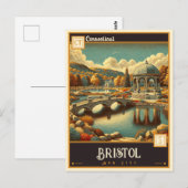 Bristol, Connecticut |  Briefkaart (Voorkant / Achterkant)