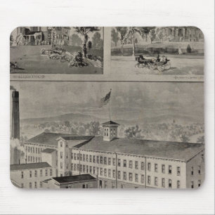 Bristol Connecticut Illustratie Muismat