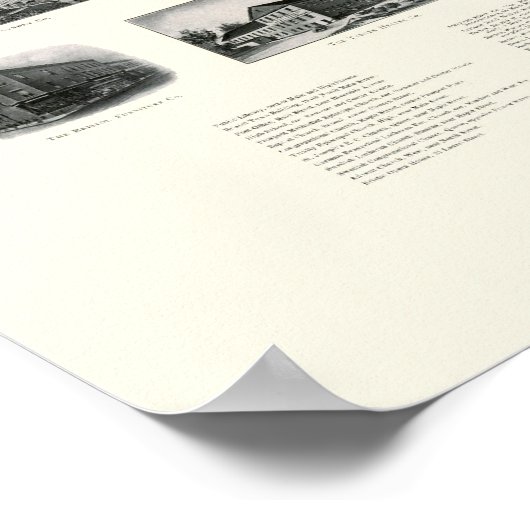 Bristol, CT Panorama - 1907 Poster (Hoek)