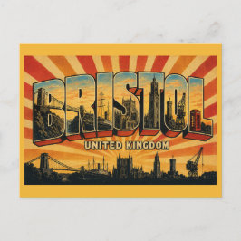 Bristol Engeland Creatieve Maritieme Stad Briefkaart