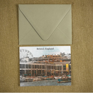 Bristol Engeland Verenigd Koninkrijk Panorama Uitz Briefkaart