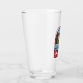 Bristol England Retro Travel Art  Glas (Rechts)