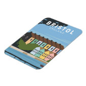 Bristol England Retro Travel Art  Magneet (Linkerzijde)