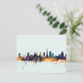 Bristol England Skyline Briefkaart (Staand voorkant)