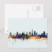 Bristol England Skyline Briefkaart (Voorkant / Achterkant)