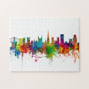 Bristol England Skyline Legpuzzel