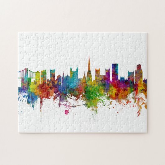 Bristol England Skyline Legpuzzel (Horizontaal)