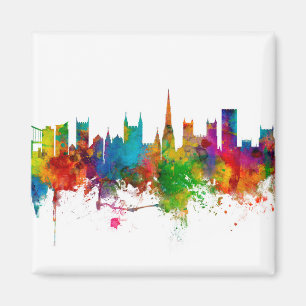 Bristol England Skyline Magneet