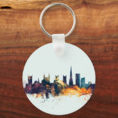 Bristol England Skyline Sleutelhanger (Voorkant)