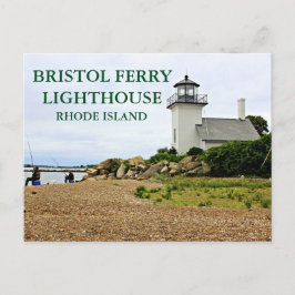 Bristol Ferry Lighthouse, Rhode Island Briefkaart