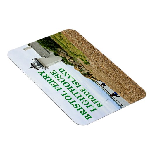 Bristol Ferry Lighthouse, Rhode Island Magneet (Rechterzijde)