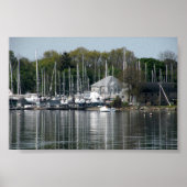 Bristol Harbour Bristol Rhode Island Poster (Voorkant)