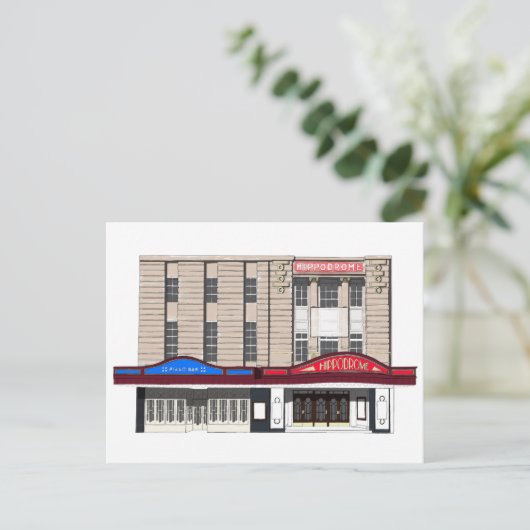 Bristol Hippodrome briefkaart (Staand voorkant)