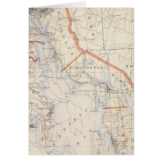 Bristol-land, Rhode-eiland (Voorkant)