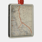 Bristol-land, Rhode-eiland Metalen Ornament (Rechts)