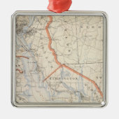 Bristol-land, Rhode-eiland Metalen Ornament (Voorkant)