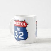 Bristol M32 Koffiemok (Voorkant links)