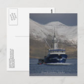 Bristol Mariner, Crab Boat in de Nederlandse haven Briefkaart (Voorkant / Achterkant)