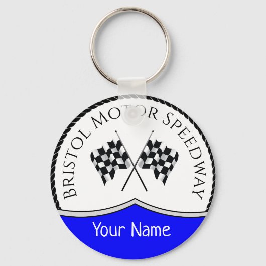 BRISTOL MOTOR SPEEDWAY - CONTROLE VLAG SLEUTELHANGER (Voorkant)