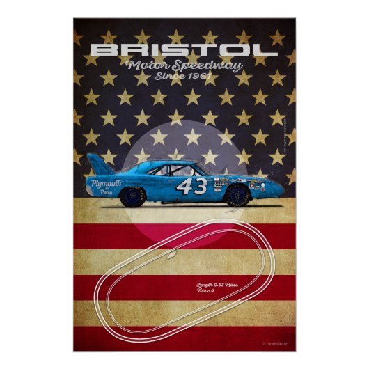 Bristol Motor Speedway Perfect Poster (Voorkant)
