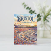 Bristol Motor Speedway VS Briefkaart (Staand voorkant)