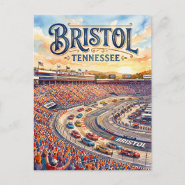 Bristol Motor Speedway VS Briefkaart