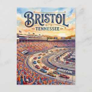 Bristol Motor Speedway VS Briefkaart