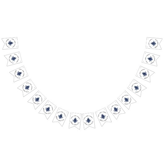 Bristol No 25 Masonic Bunting Banner (Alle)