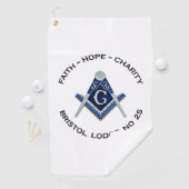 Bristol No 25 Masonic Golf Handdoek (Insitu)