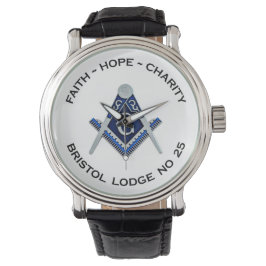 Bristol No 25 Masonic horloge