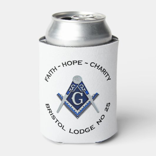 Bristol nr. 25 Masonic Cooler (Blikje Voorkant)