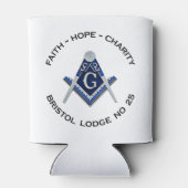 Bristol nr. 25 Masonic Cooler (Achterkant)