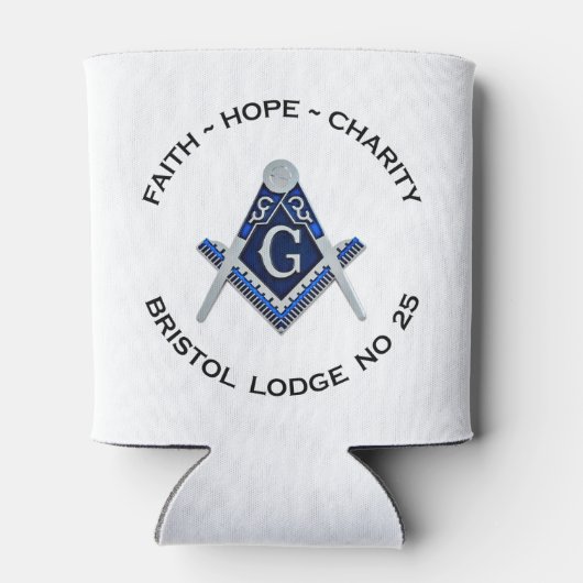 Bristol nr. 25 Masonic Cooler (Achterkant)