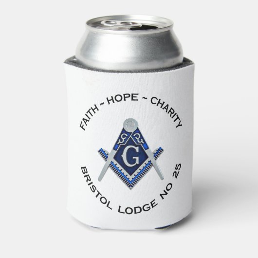 Bristol nr. 25 Masonic Cooler (Blikje Achterkant)