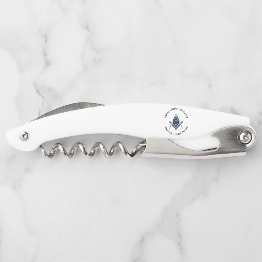 Bristol nr. 25 Masonic Kurkentrekker (Achterkant)