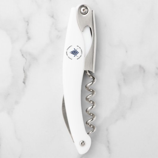 Bristol nr. 25 Masonic Kurkentrekker (Achterkant)