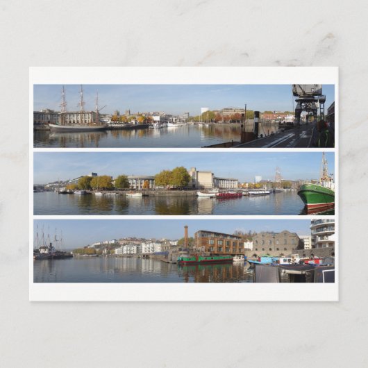 Bristol panoramas briefkaart (Voorkant)