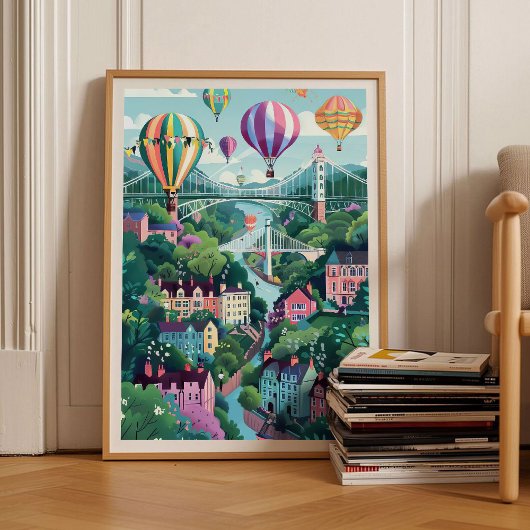 Bristol Print Bristol Illustratie Bristol Reizen